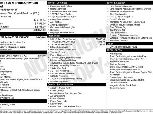 New 2026 RAM 1500 Warlock AWD/4WD image 24