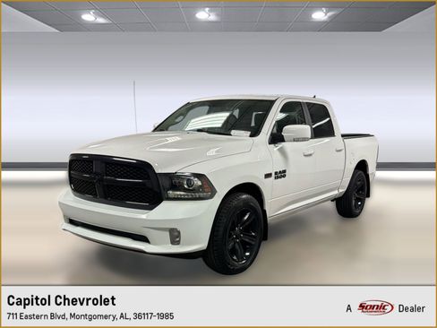 Used 2018 RAM 1500 Sport w/ Quick Order Package 26Q Night AWD/4WD image 1