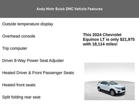 Used 2024 Chevrolet Equinox LT image 12