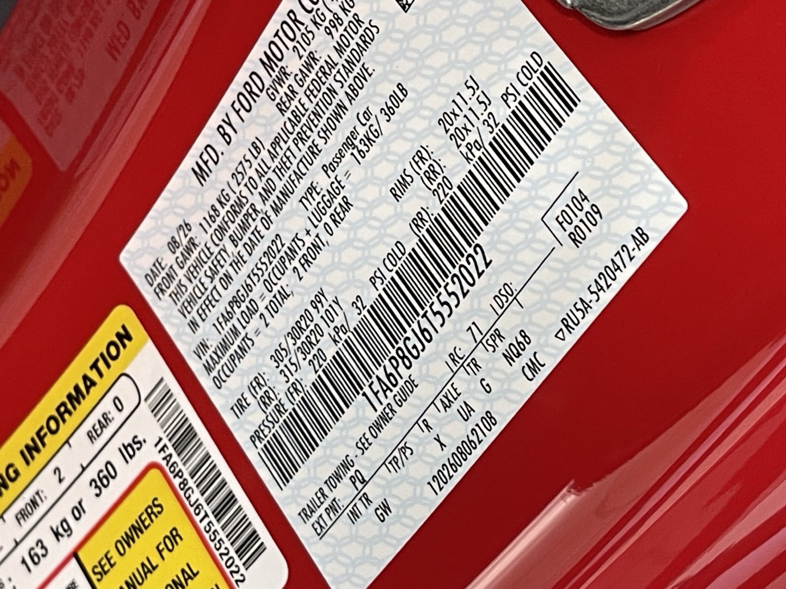 New 2026 Ford Mustang Dark Horse SC RWD image 33