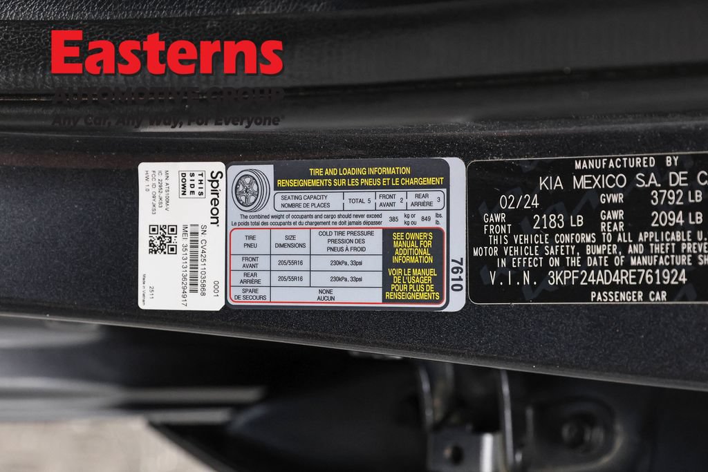 Used 2024 Kia Forte LXS FWD image 35