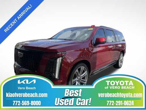 Used 2025 Cadillac Escalade ESV Sport Platinum w/ LPO, Floor Liner Package AWD/4WD image 1