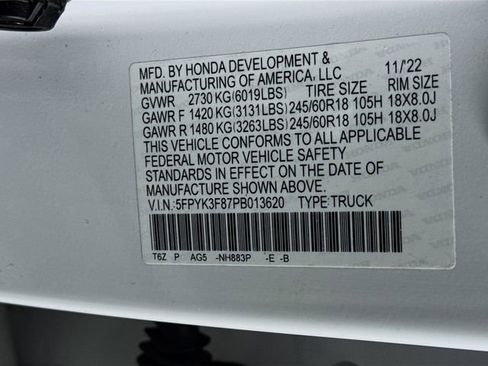 Used 2023 Honda Ridgeline Black Edition image 27