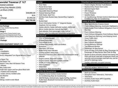 Used 2026 Chevrolet Traverse LT FWD image 28