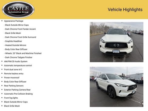 Used 2021 INFINITI QX50 Luxe w/ Appearance Package image 4