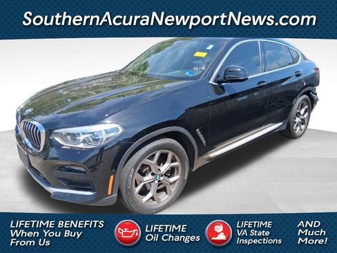 Used 2021 BMW X4 xDrive30i w/ Executive Package AWD/4WD image 1