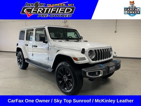 Certified 2024 Jeep Wrangler Unlimited Sahara w/ Safety Group AWD/4WD image 1
