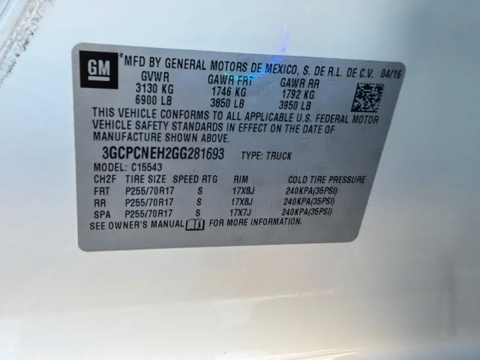 Used 2016 Chevrolet Silverado 1500 W/T w/ Trailering Package RWD image 32