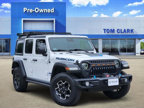 Used 2021 Jeep Wrangler Unlimited Rubicon 4xe w/ Steel Bumper Group AWD/4WD image 1