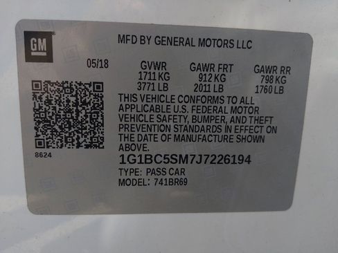 Used 2018 Chevrolet Cruze LS FWD image 33