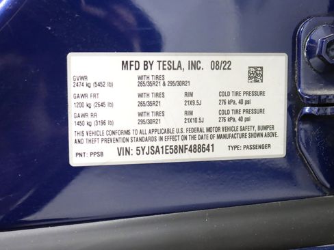 Used 2022 Tesla Model S image 38