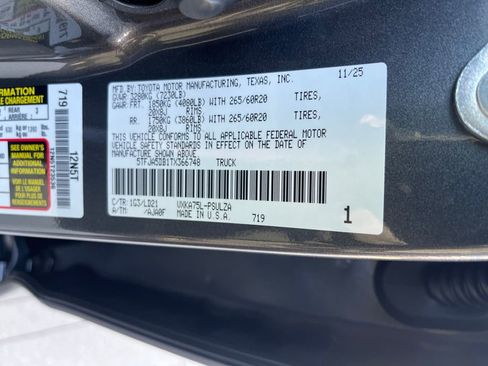 New 2026 Toyota Tundra Limited image 28