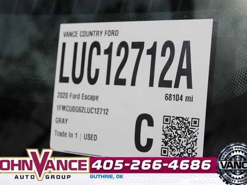Used 2020 Ford Escape SE FWD image 54