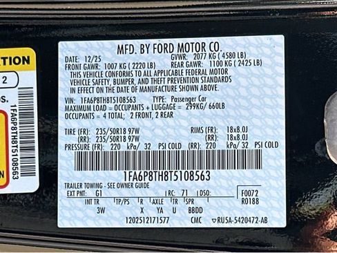 New 2026 Ford Mustang Premium image 32