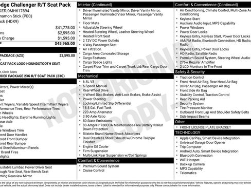 Used 2021 Dodge Challenger R/T Scat Pack w/ Shaker Package image 25