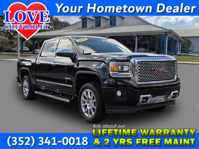 Used 2015 GMC Sierra 1500 Denali w/ Driver Alert Package AWD/4WD 360° Tour