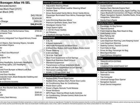 Used 2019 Volkswagen Atlas SEL image 7