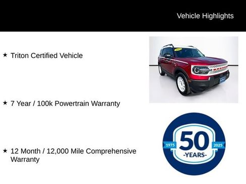 Used 2025 Ford Bronco Sport Heritage AWD/4WD image 8