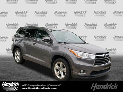 Used 2015 Toyota Highlander Limited Platinum