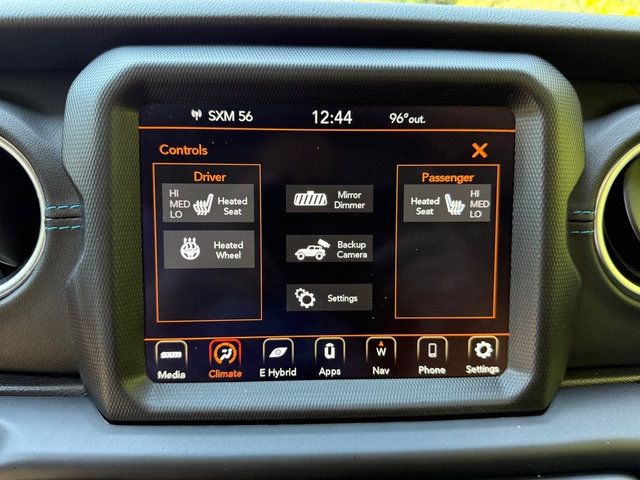 Used 2022 Jeep Wrangler Unlimited Rubicon 4xe w/ Cold Weather Group AWD/4WD image 22