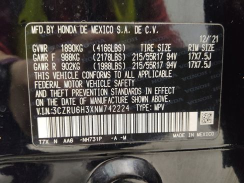 Used 2022 Honda HR-V LX image 33