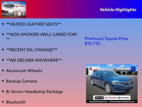 Used 2020 Volkswagen Passat 2.0T SE FWD image 26