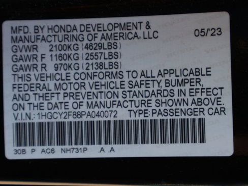 Used 2023 Honda Accord Touring image 26