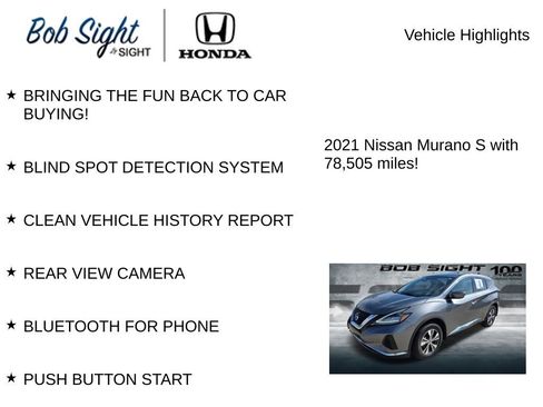 Used 2021 Nissan Murano S image 3