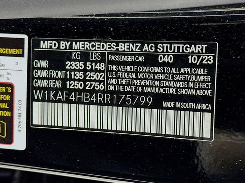 Used 2024 Mercedes-Benz C 300 4MATIC Sedan w/ AMG Line w/ Night Package image 34