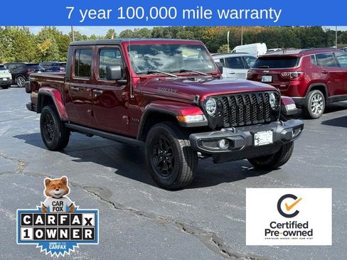 Certified 2021 Jeep Gladiator Willys image 2