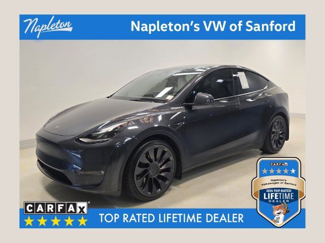 Used 2024 Tesla Model Y Performance AWD/4WD image 1