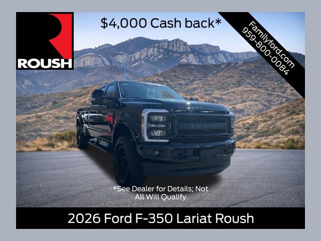New 2026 Ford F350 Lariat w/ Black Appearance Package AWD/4WD 360° Tour