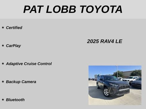 Used 2025 Toyota RAV4 LE FWD image 20