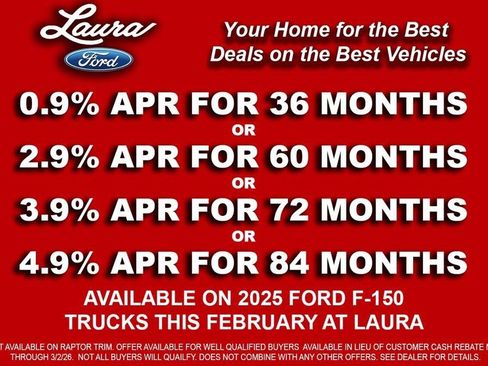 New 2025 Ford F150 XLT w/ Equipment Group 302A MID image 4