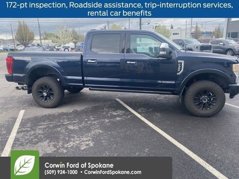Used 2022 Ford F350 Platinum w/ Tremor Off-Road Package image 3