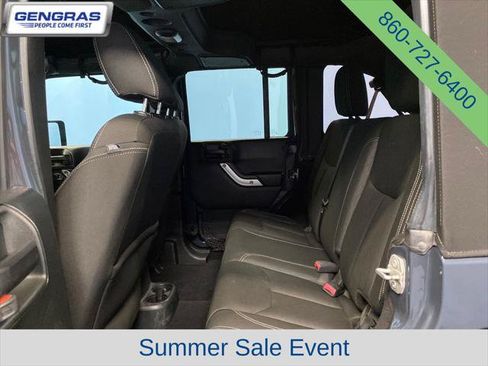 Certified 2017 Jeep Wrangler Unlimited Sahara w/ Connectivity Group AWD/4WD image 23