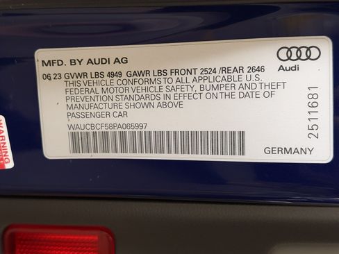 Used 2023 Audi A5 2.0T Premium Plus w/ Premium Plus AWD/4WD image 26