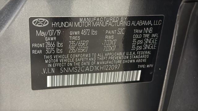Used 2019 Hyundai Santa Fe SE AWD/4WD image 27