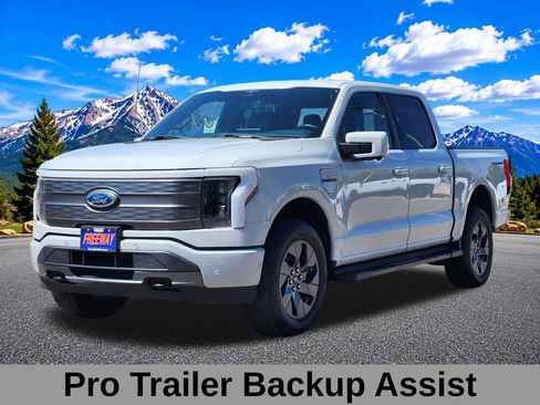 Used 2023 Ford F150 Lightning Lariat w/ Tow Technology Package AWD/4WD image 6
