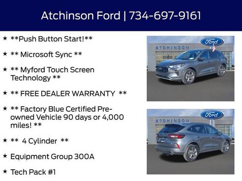 Certified 2023 Ford Escape ST-Line w/ Tech Pack #1 image 8