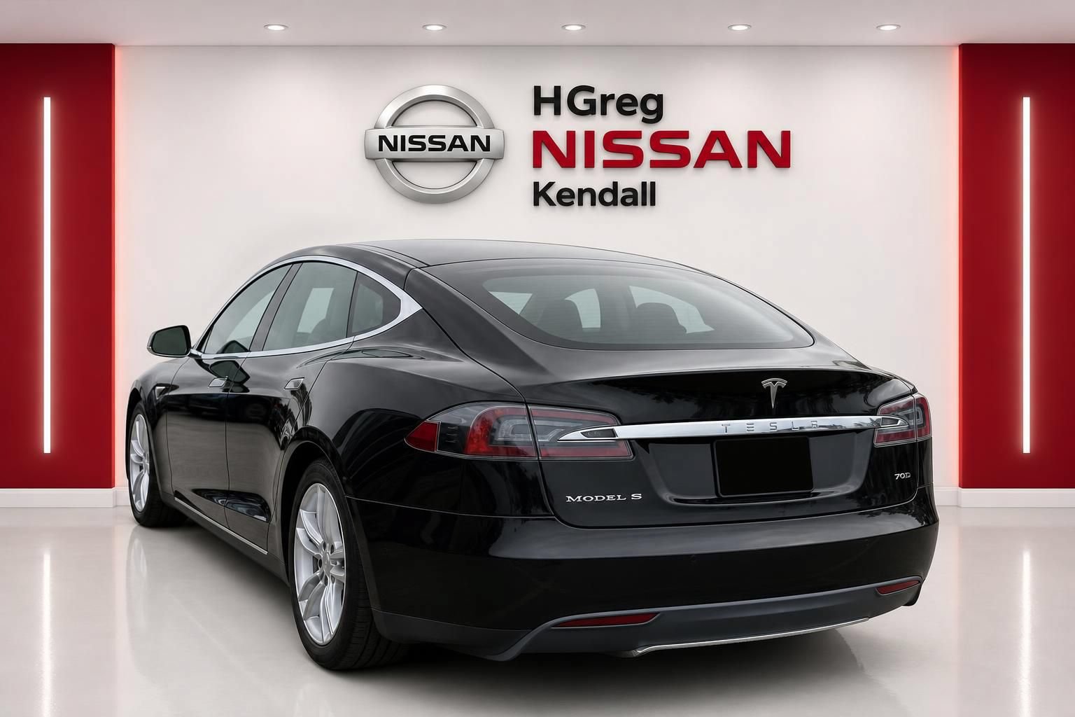 Used 2016 Tesla Model S 70D AWD/4WD image 2