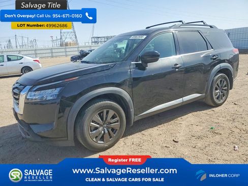 Used 2022 Nissan Pathfinder SV w/ SV Premium Package FWD image 1