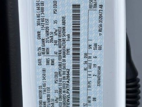 New 2026 Ford F150 STX w/ Equipment Group 200A image 27