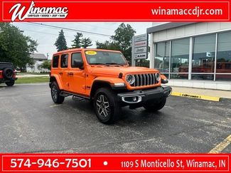 Used 2025 Jeep Wrangler Unlimited Sahara AWD/4WD video 1
