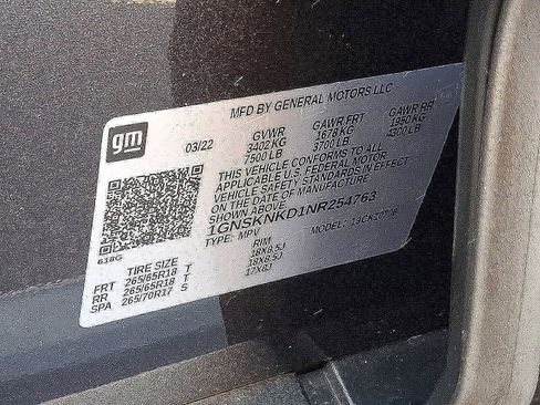 Certified 2022 Chevrolet Tahoe LT image 29