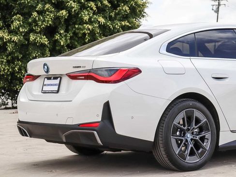 Certified 2023 BMW i4 eDrive40 w/ Parking Assistance Package RWD image 11