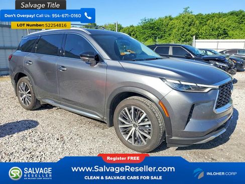 Used 2022 INFINITI QX60 Sensory w/ Vision Package AWD/4WD image 5