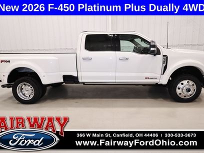 New 2026 Ford F450 Platinum