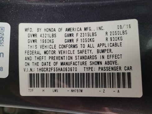 Used 2017 Honda Accord Sport image 33