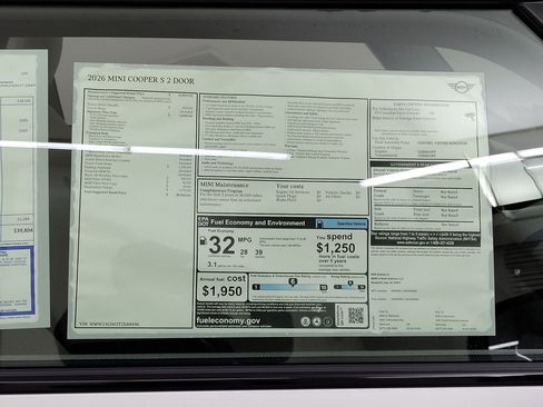 New 2026 MINI Cooper S image 26